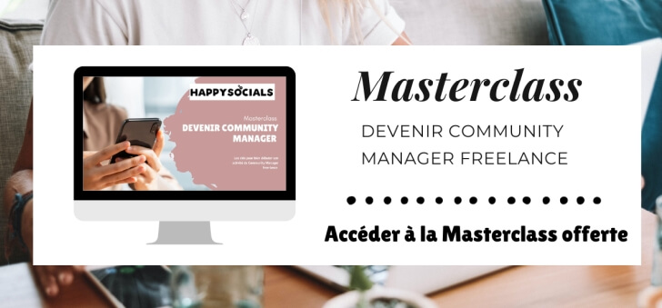masterclass gratuite devenir community manager freelance
